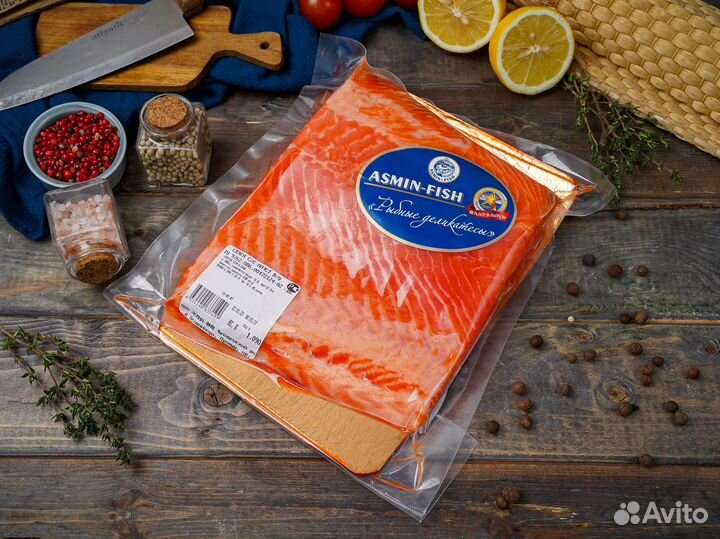 Семга слабосоленая