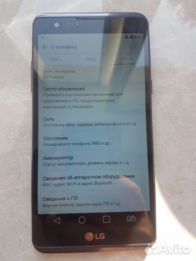 Телефон LG X power