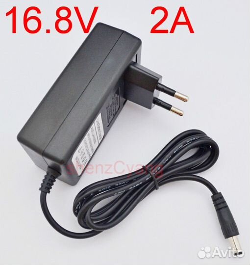 Блоки зарядные Li-Ion на шуроповёрты 12,6/16,8/21V