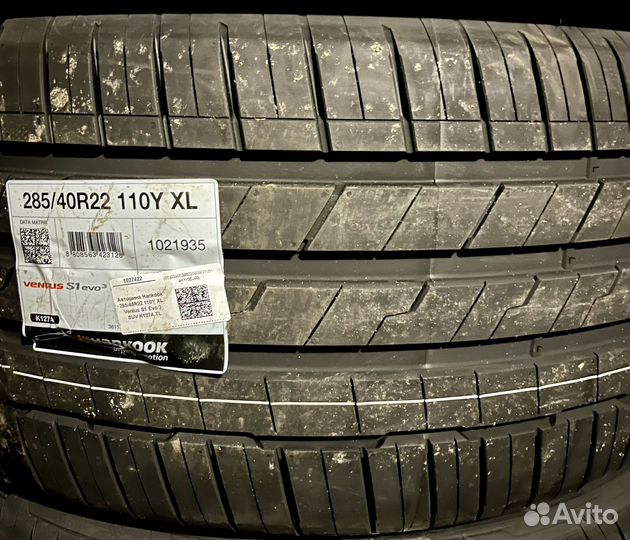 Hankook Ventus S1 Evo3 SUV K127A 285/40 R22 и 325/35 R22