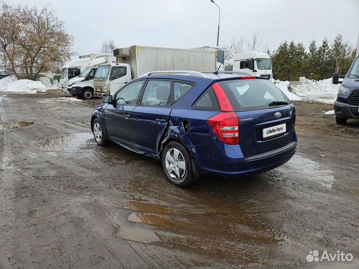 Kia Ceed 1.6 МТ, 2009, битый, 164 000 км