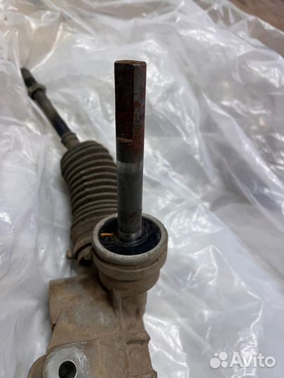 Рулевая рейка на renault logan без гур