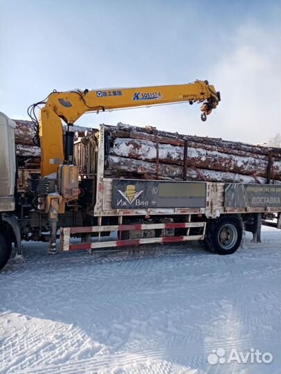 Аренда и услуги манипулятора, стрела 6 т, 11 м, борт 8 т, 6.1 м