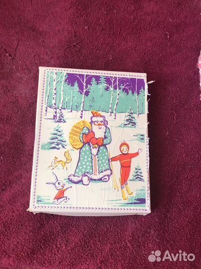 Елочные стеклянные игрушки СССР