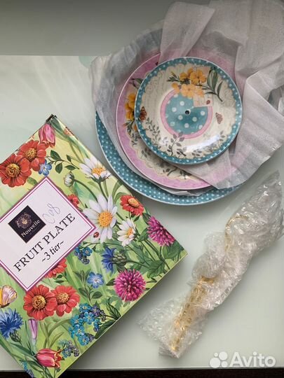 Новая Фарфоровая Фруктовница