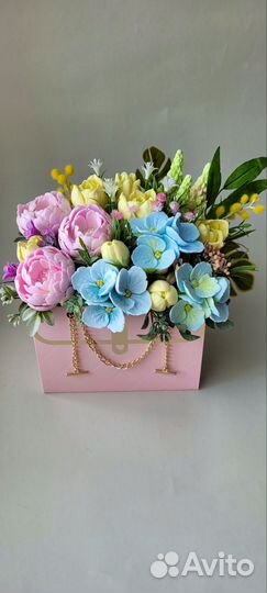 Букет из мыла ручной работы