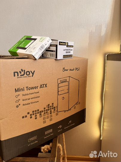 Офисный пк Intel Dual Core E5200 для дома и офиса