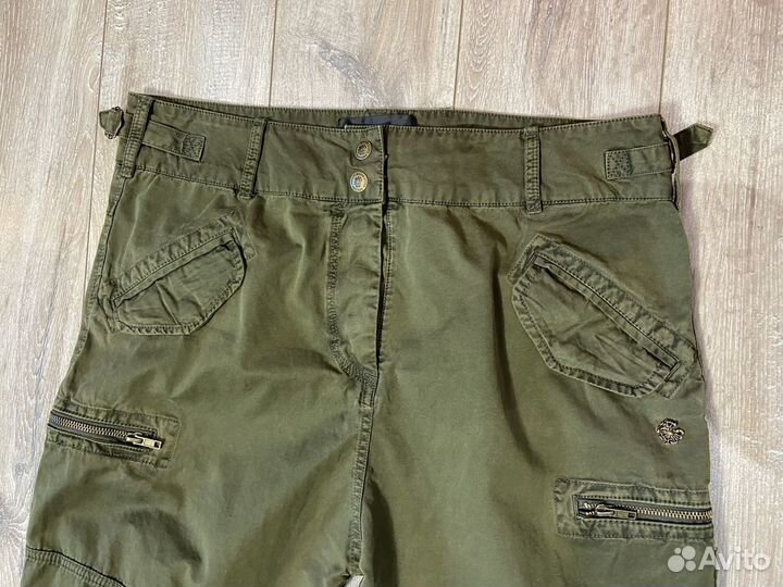 Брюки в стиле милитари Maison Scotch