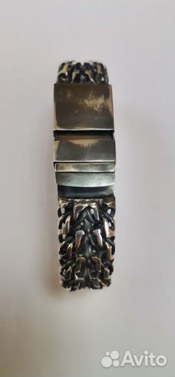 Серебряный браслет мужской