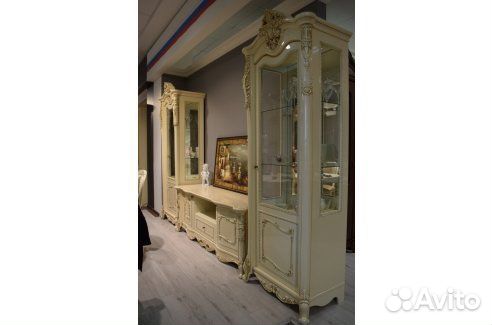 Гостиная джоконда крем глянец