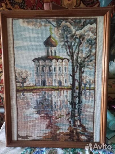 Картина-вышивка