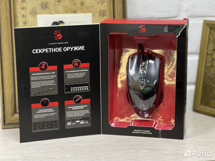 Мышь a4tech bloody v5m