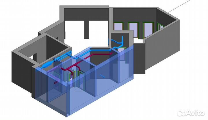 Вентиляция частных домов, квартир, офисов Тверь