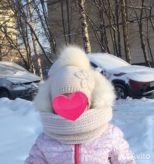 Зимняя шапка, ручная работа