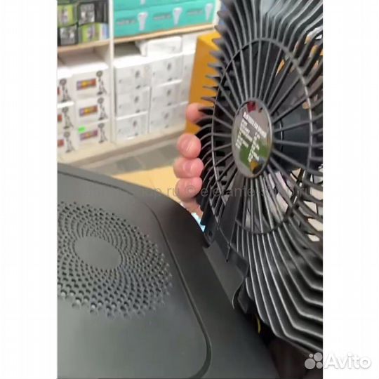 Колонка-вентилятор с RGB подсветкой