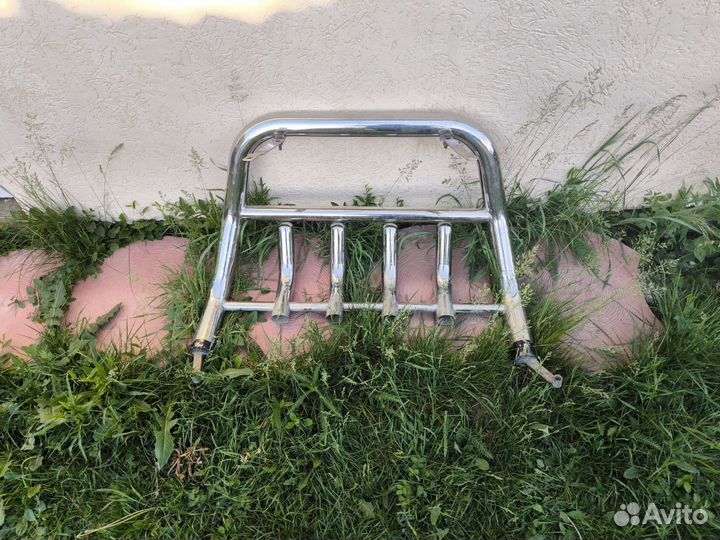 Защита переднего бампера Nissan x-trail