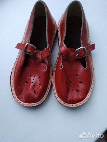 Сандали кожа натуральная, сделаны в СССР