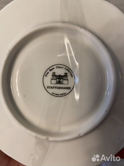 Кофейный набор staffordshire 2 персоны фарфор