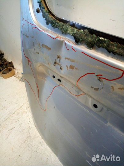 Дверь багажника задняя левая LADA Largus 2011-2020