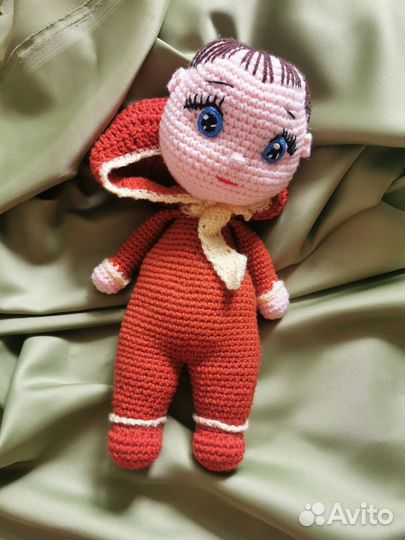 Мягкая игрушка Кукла-пупс амигуруми