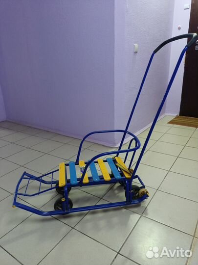 Продам детские санки (санки-коляску)