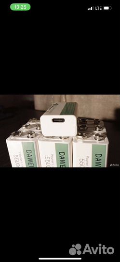 Аккумуляторная батарея 9 v перезаряжаемая