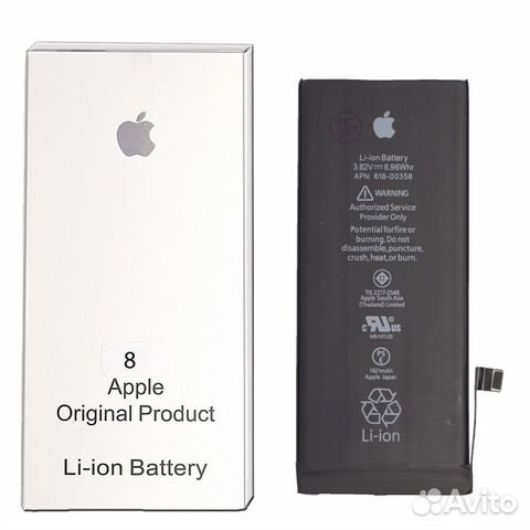 Аккумулятор iPhone/iPad Оригинал+замена