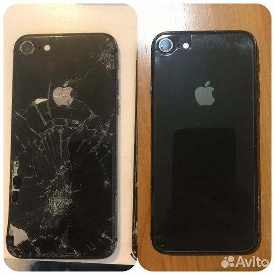 Ремонт iPhone / Замена заднего стекла iPhone выезд