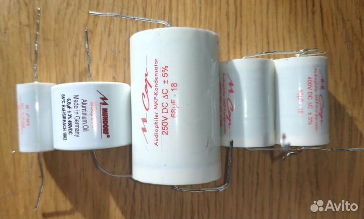 Конденсаторы Mcap mundorf, mkp, mkt