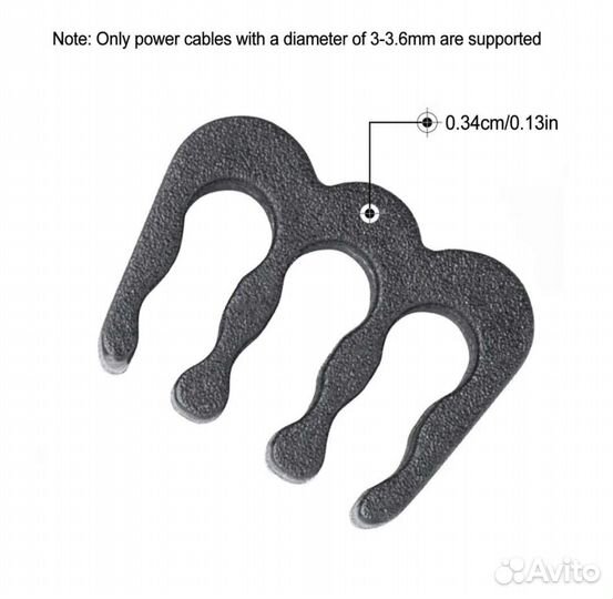 Новые расчески на кабель питания