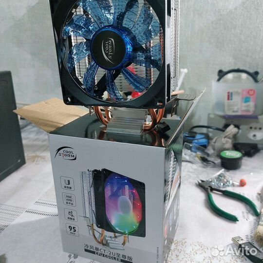 Кулер для процессора с подсветкой