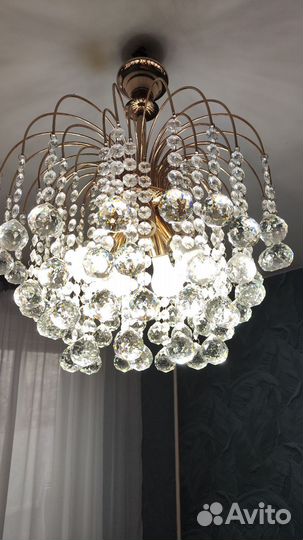 Люстра хрустальная Каскад