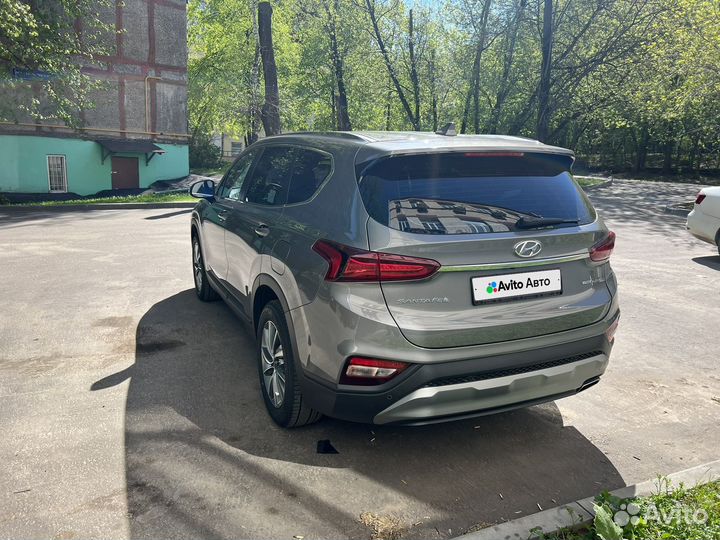 Hyundai Santa Fe 2.0 AT, 2019, 56 000 км