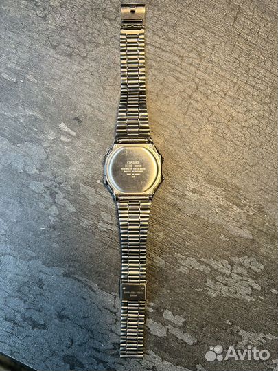 Часы casio vintage черные