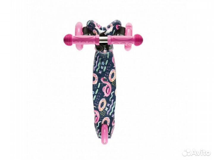 Самокат Maxiscoo Baby 3Х Колесный, С Рисунком Свет