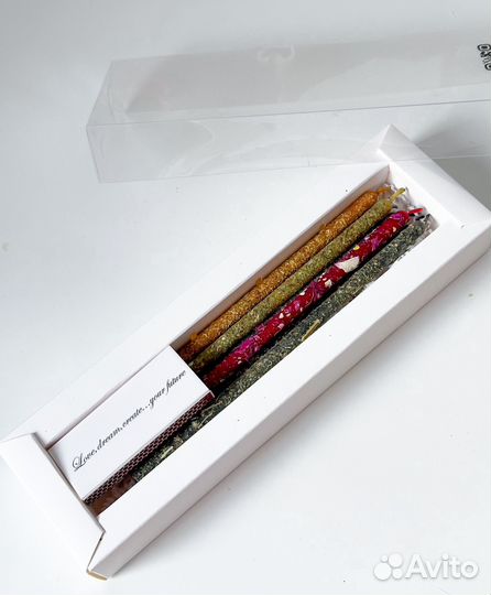 Тонкие чакровые свечи