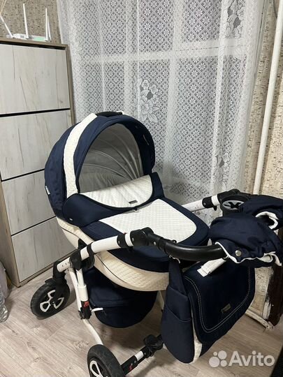 Коляска Adamex barletta + автолюлька