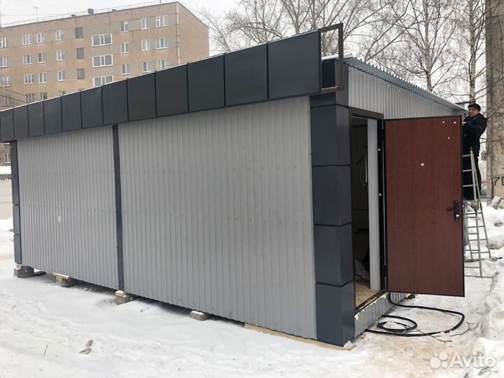 Торговый павильон под овощи в Ижевске 6х7