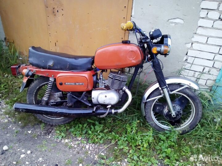 Мотоцикл восход 3 М