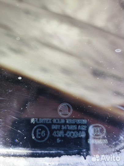 Форточка задняя левая Skoda Octavia tour a4