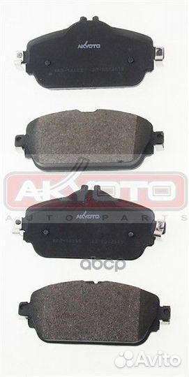 Колодки тормозные mercedes benz AKD16109 akyoto
