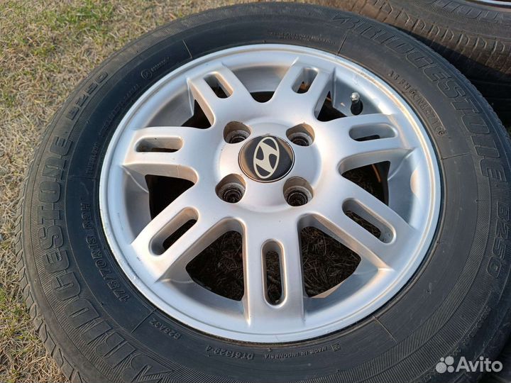 Диски литые Hyundai Accent