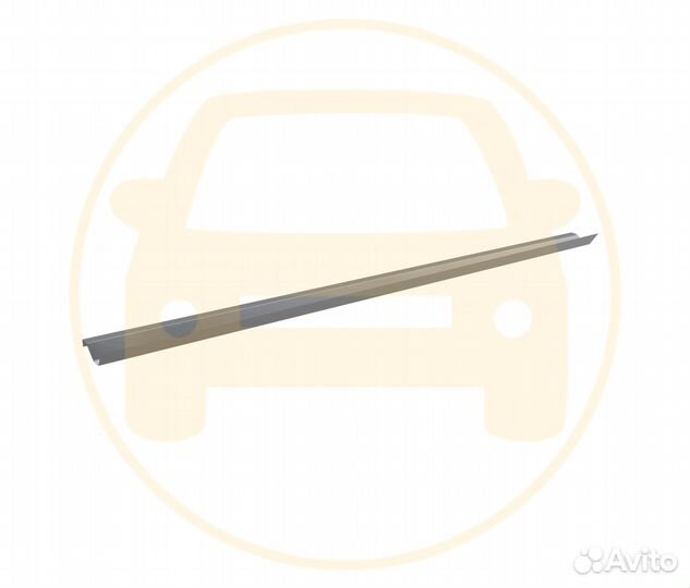 Порог ремонтный VW Polo 5 хэтчбек