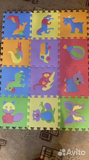 Детский коврик пазл