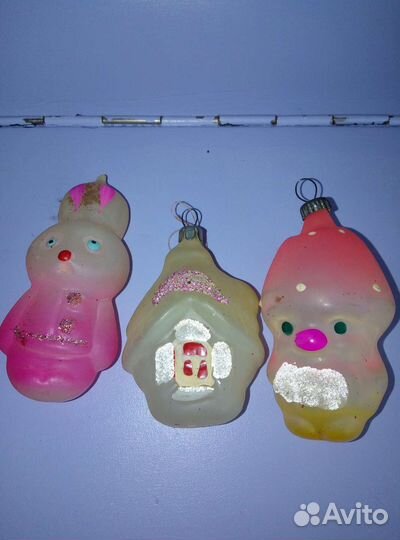 Ёлочные игрушки СССР