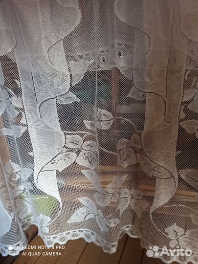 Тюль на кухню, дачу р. 150*172