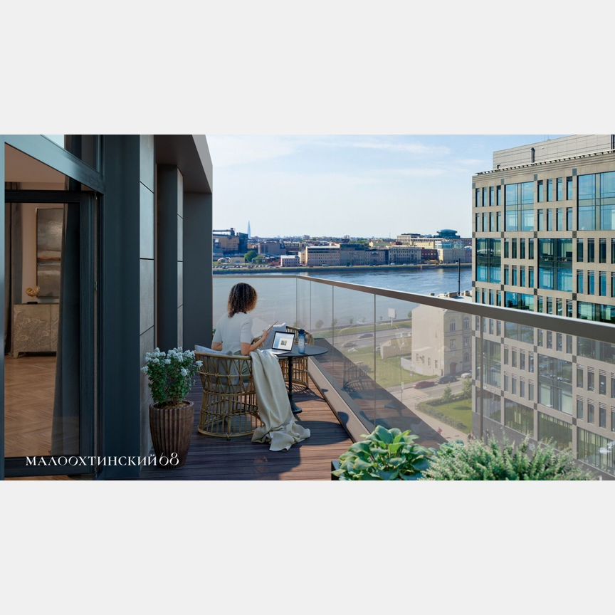 2-к. квартира, 71,8 м², 2/9 эт.