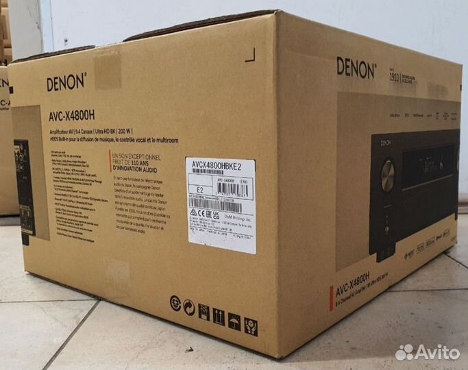 AV ресивер Denon AVC-X4800H Black