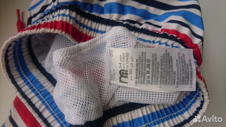 Плавки шорты Mothercare 104 3-4 года