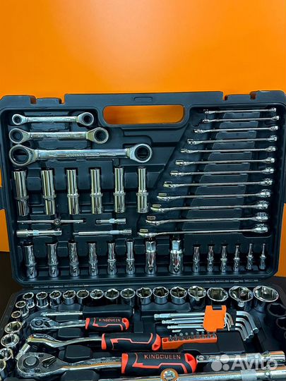 Набор инструментов kingqueen 150 пред, 72 зуба